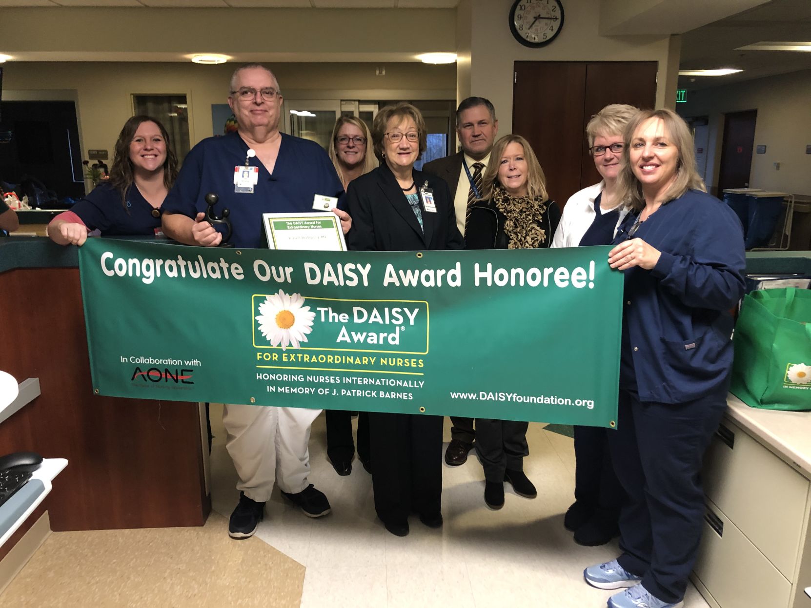 Noyes Health Nurse Robert Flansburg